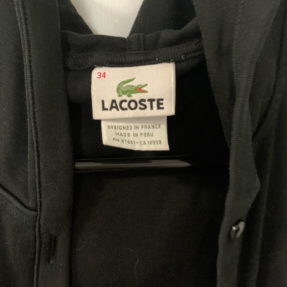 Lacoste hoodie cardigan - Picture 4 of 4